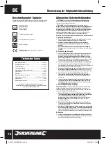 Preview for 12 page of Silverline 245051 Original Instructions Manual