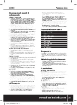 Предварительный просмотр 21 страницы Silverline 245051 Original Instructions Manual