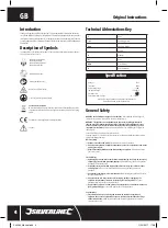 Preview for 4 page of Silverline 245090 Original Instructions Manual