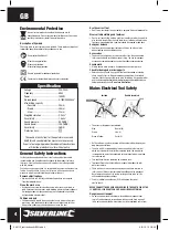 Preview for 5 page of Silverline 245115 Manual