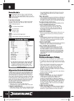 Preview for 13 page of Silverline 245115 Manual