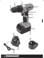 Предварительный просмотр 2 страницы Silverline 245945 Original Instructions Manual