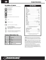 Preview for 4 page of Silverline 245945 Original Instructions Manual