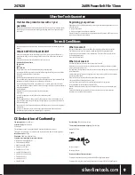 Preview for 9 page of Silverline 247820 Instructions Manual