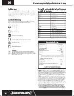 Preview for 16 page of Silverline 247820 Instructions Manual