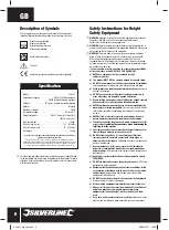 Preview for 5 page of Silverline 254301 Manual