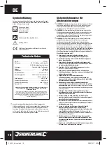 Preview for 17 page of Silverline 254301 Manual