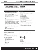 Предварительный просмотр 31 страницы Silverline 261362 Original Instructions Manual