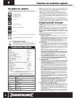 Preview for 9 page of Silverline 261812 Original Instructions Manual