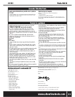 Предварительный просмотр 24 страницы Silverline 261812 Original Instructions Manual