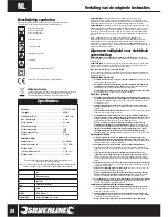 Preview for 25 page of Silverline 261812 Original Instructions Manual