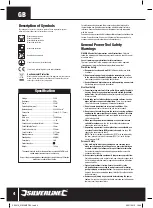 Preview for 5 page of Silverline 262212 Manual