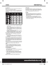 Preview for 8 page of Silverline 262212 Manual