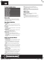 Preview for 6 page of Silverline 262258 Manual