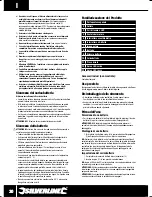 Предварительный просмотр 30 страницы Silverline 263040 Original Instructions Manual