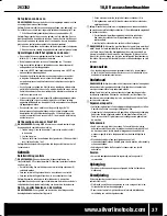 Предварительный просмотр 37 страницы Silverline 263040 Original Instructions Manual