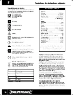 Preview for 49 page of Silverline 263040 Original Instructions Manual