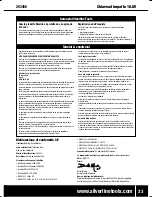 Предварительный просмотр 72 страницы Silverline 263040 Original Instructions Manual