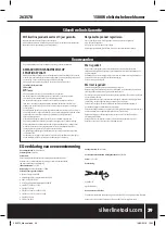 Предварительный просмотр 39 страницы Silverline 263570 Original Instructions Manual