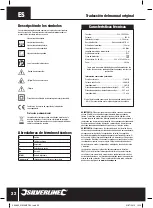 Предварительный просмотр 22 страницы Silverline 263965 Manual