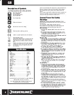 Preview for 4 page of Silverline 264576 Instruction Manual