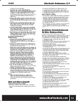 Preview for 13 page of Silverline 264576 Instruction Manual