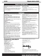 Предварительный просмотр 20 страницы Silverline 264782 User Manual