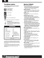 Предварительный просмотр 25 страницы Silverline 264782 User Manual