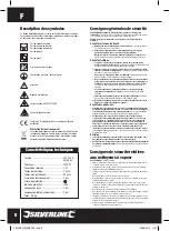 Preview for 9 page of Silverline 265438 Manual