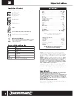 Preview for 4 page of Silverline 266595 Original Instructions Manual