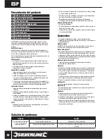 Preview for 19 page of Silverline 267213 Manual