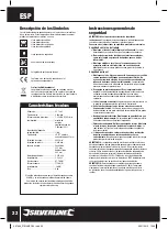 Preview for 23 page of Silverline 267969 Operating Instructions Manual