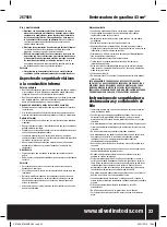 Предварительный просмотр 24 страницы Silverline 267969 Operating Instructions Manual