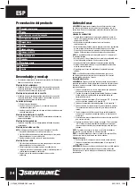 Preview for 25 page of Silverline 267969 Operating Instructions Manual