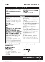 Preview for 28 page of Silverline 267969 Operating Instructions Manual