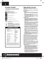 Preview for 29 page of Silverline 267969 Operating Instructions Manual