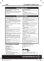 Предварительный просмотр 34 страницы Silverline 267969 Operating Instructions Manual