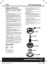 Preview for 38 page of Silverline 267969 Operating Instructions Manual