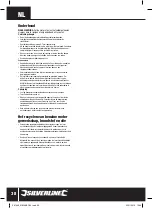 Preview for 39 page of Silverline 267969 Operating Instructions Manual