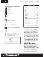 Preview for 16 page of Silverline 268895 Manual