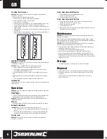 Preview for 6 page of Silverline 269131 User Manual
