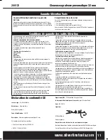 Предварительный просмотр 11 страницы Silverline 269131 User Manual