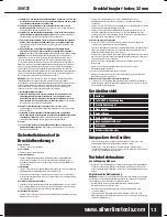Preview for 13 page of Silverline 269131 User Manual