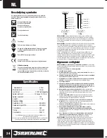 Preview for 24 page of Silverline 269131 User Manual