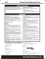 Предварительный просмотр 27 страницы Silverline 269131 User Manual