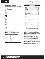 Предварительный просмотр 4 страницы Silverline 270462 User Manual