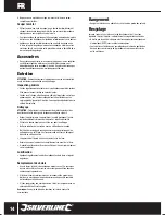 Preview for 14 page of Silverline 270462 User Manual