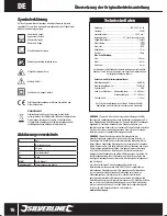 Предварительный просмотр 16 страницы Silverline 270462 User Manual