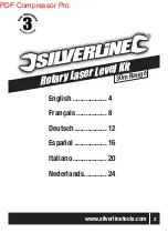 Preview for 4 page of Silverline 273233 Manual