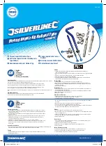 Предварительный просмотр 1 страницы Silverline 283928 Quick Start Manual